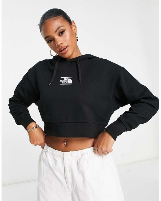 The North Face Black – dome at center – kapuzenpullover