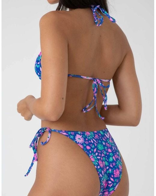 Bright Swimwear Blue Maria Sky Adjustable Bikini Top