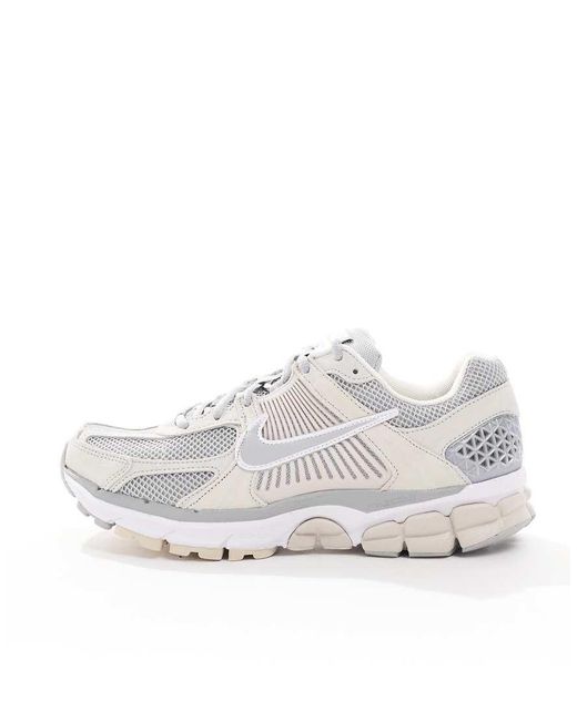 Nike Gray Zoom Vomero 5 Trainers for men