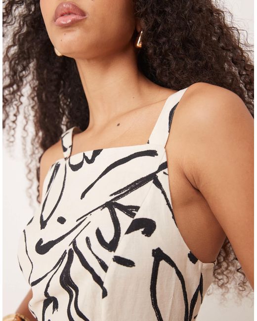 ASOS Natural – sommerkleid