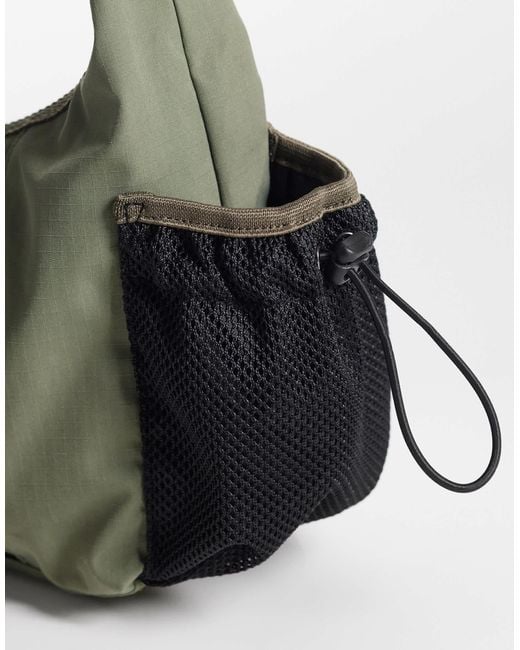 Weekday Green – handtasche aus netzstoff