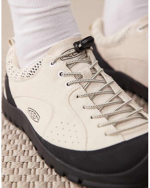 Keen Natural Jasper Rocks Brushed Suede Sneakers for men