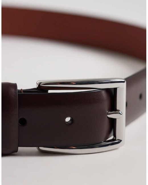 Polo Ralph Lauren Brown Leather Dress Belt for men