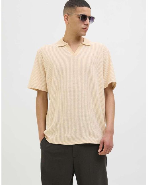 Jack & Jones Polo in het Natural voor heren