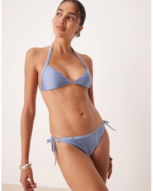 Mango White – bikinihose