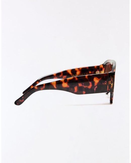 Bershka Black Plastic Sunglasses