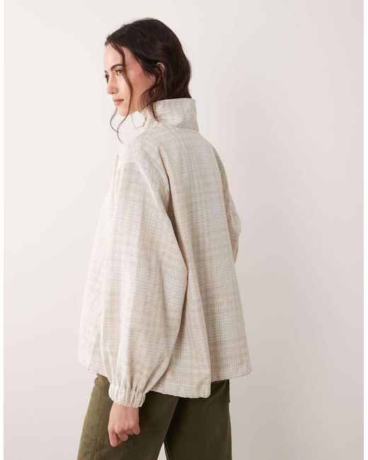 ASOS Natural Casual Harrington Jacket