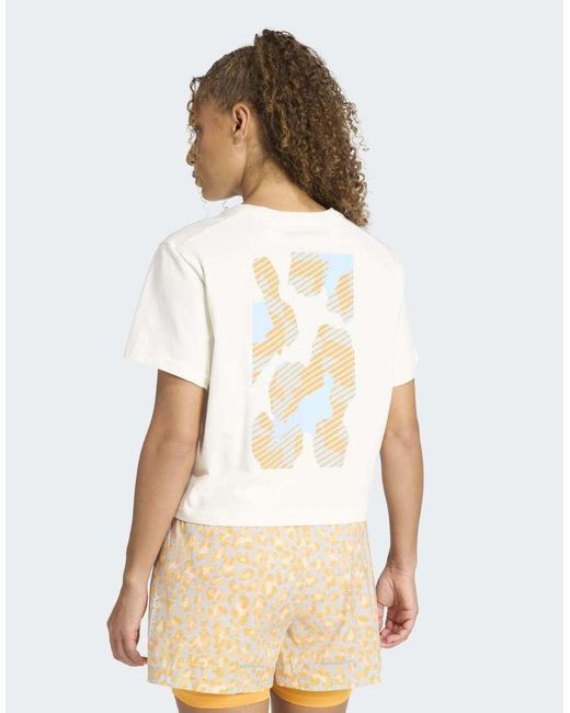 Adidas Originals White Terrex Multi T-Shirt Meadow Pack