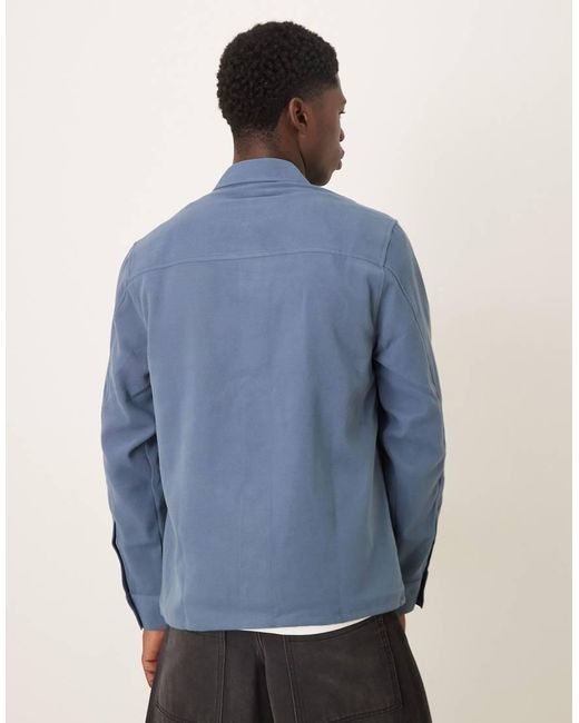 ASOS Blue Overshirt for men