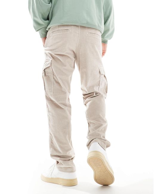 Jack & Jones – locker geschnittene cargohose aus in Green für Herren