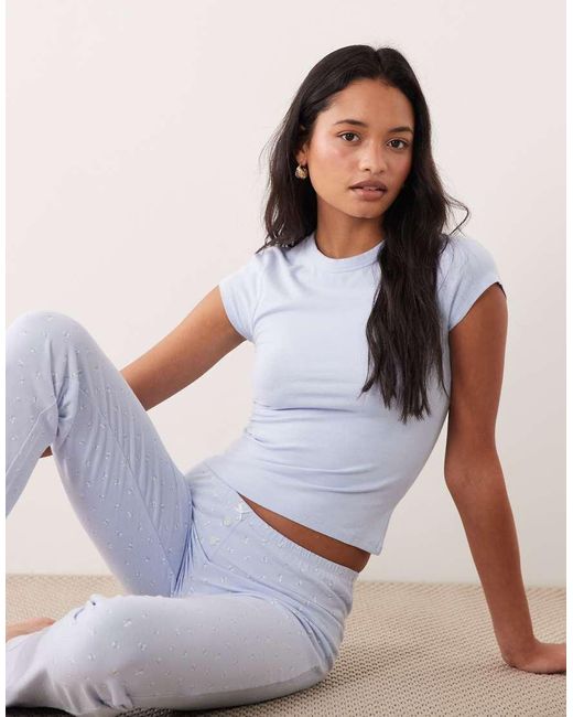 Cotton On Blue Sleep Cloud Soft Baby Tee