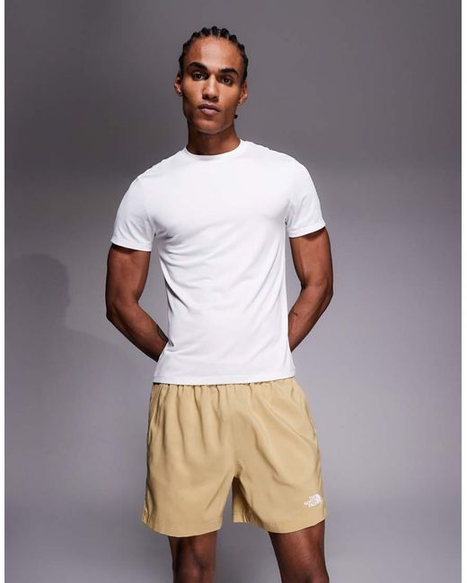 The North Face Green 24/7 Logo 5" Shorts for men