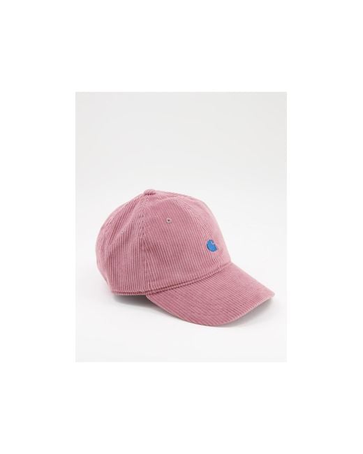 Carhartt WIP – harlem – cord-kappe in Pink für Herren
