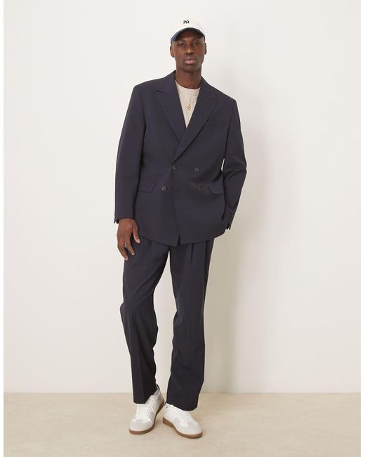 SELECTED Blue Liam Regular Fit Blazer for men