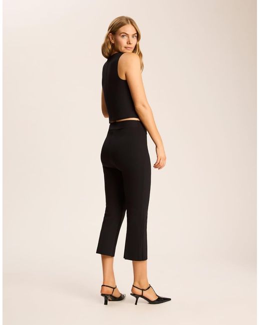 Commando Black Neoprene Ceo V-Neck Shell Top
