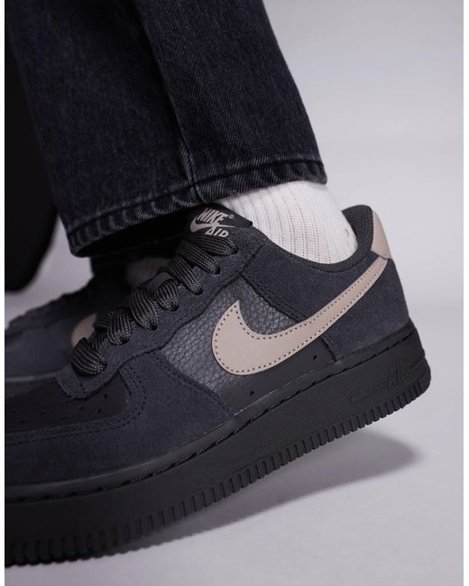 Nike Black – air force 1 – sneaker