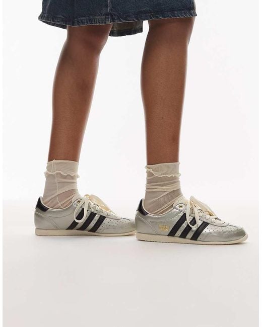 Zapatillas De Deporte Negras Y Metalizado Japan De Adidas Originals de color Metallic