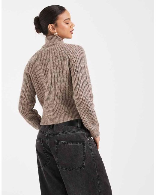 Threadbare Vest in het Natural