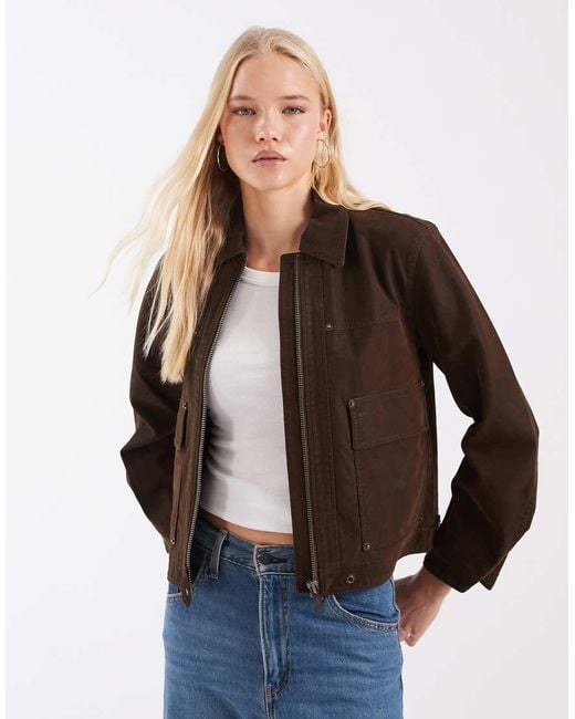 Free People Brown Blair Vegan Suede Sierra Jacket