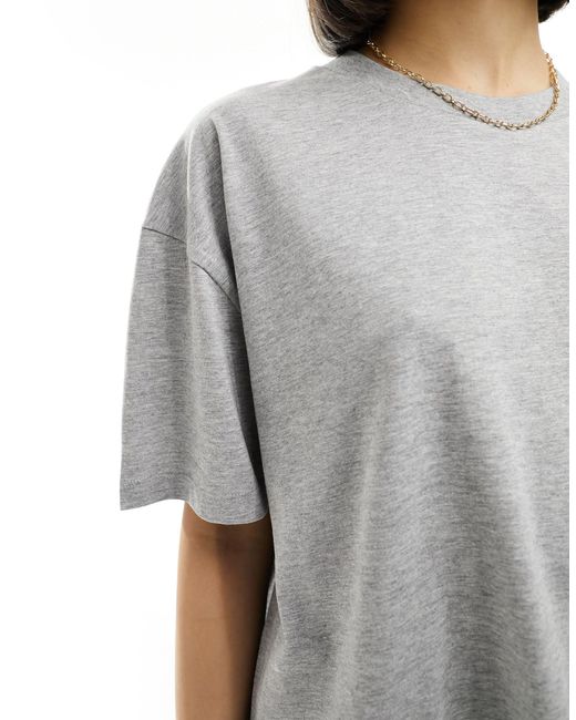 ASOS Gray Oversized T-shirt