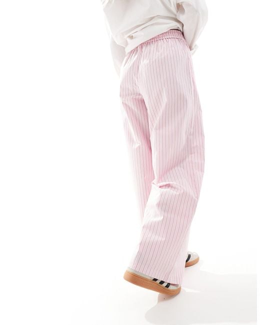 Only Petite Pink Wide Leg Pants