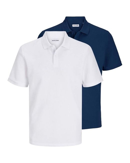 Jack & Jones Polo in het Blue voor heren