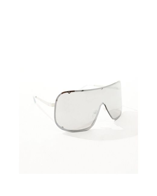 ASOS Black Visor Shield Sunglasses