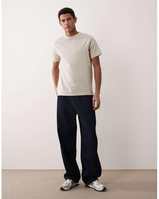 ASOS White Essentials Regular Fit T-shirt With Regular Fit for men