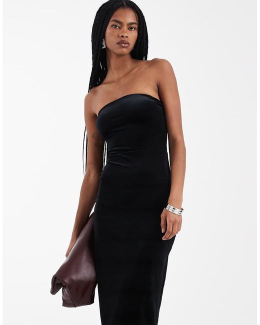 Commando Black Midi Dress