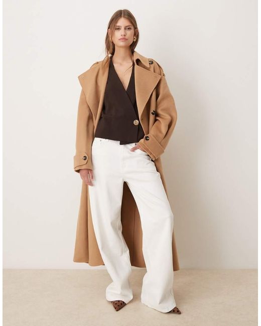 Mango Black Compact Knit Wrap Waist Cardigan With Gold Button
