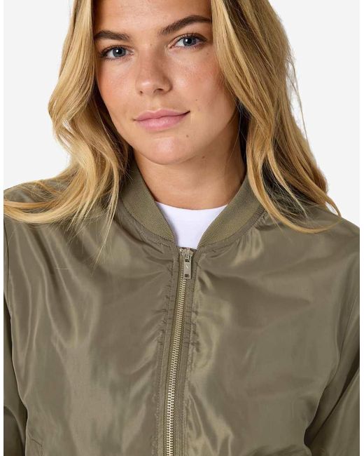 Noisy May Natural Bomber Jacket