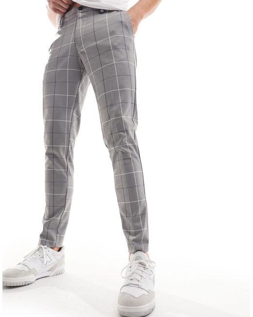 Pantalones Jack & Jones de hombre de color Gray