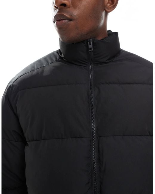 Jack & Jones Blue Puffer Jacket for men