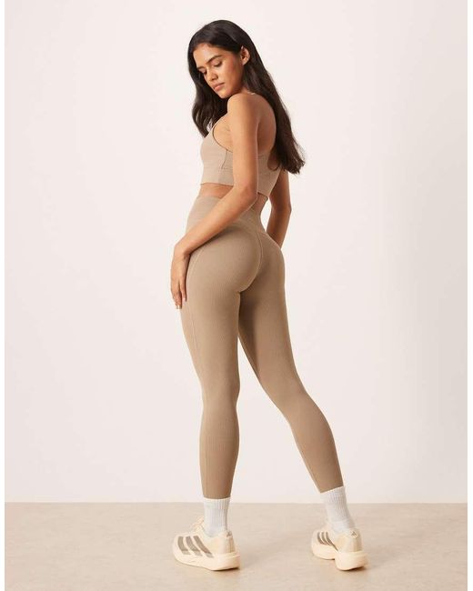 Adidas Originals Natural Adidas Training All Me 7/8 leggings