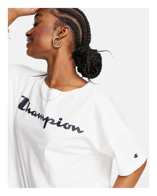 white champion top