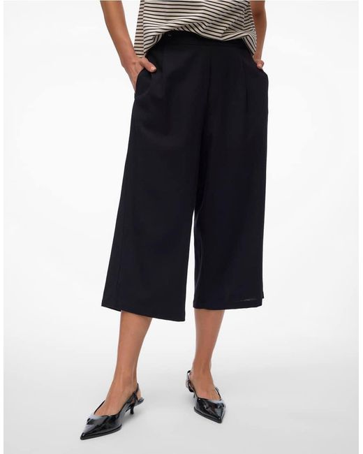 Vero Moda Blue Culotte Trousers