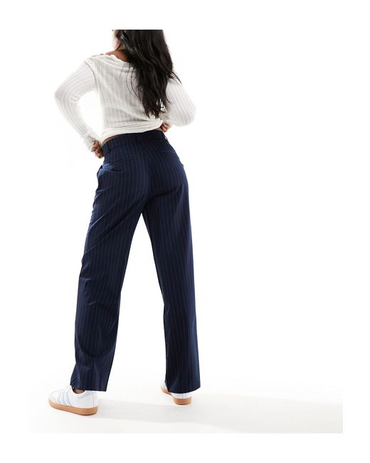 Cotton On Blue Cotton On Relaxed Suit Trousers