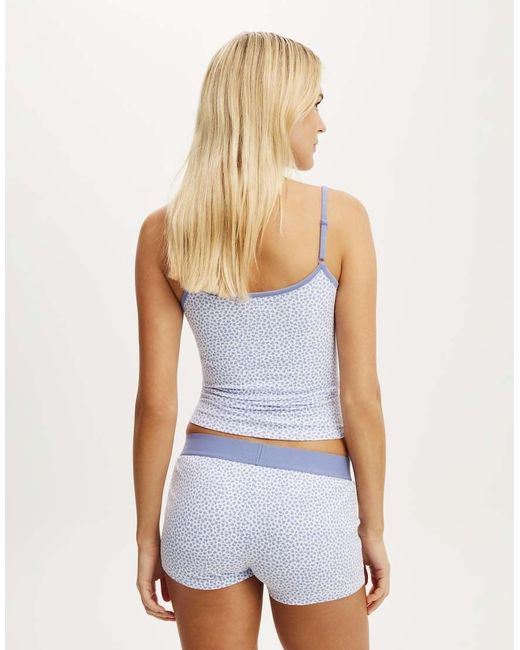 Cotton On Blue Dreamy Soft Boyshort