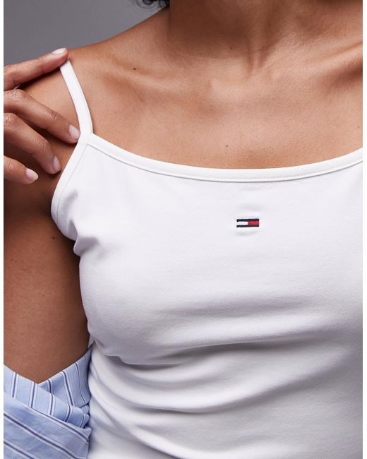 Tommy Hilfiger White – basic-oberteil