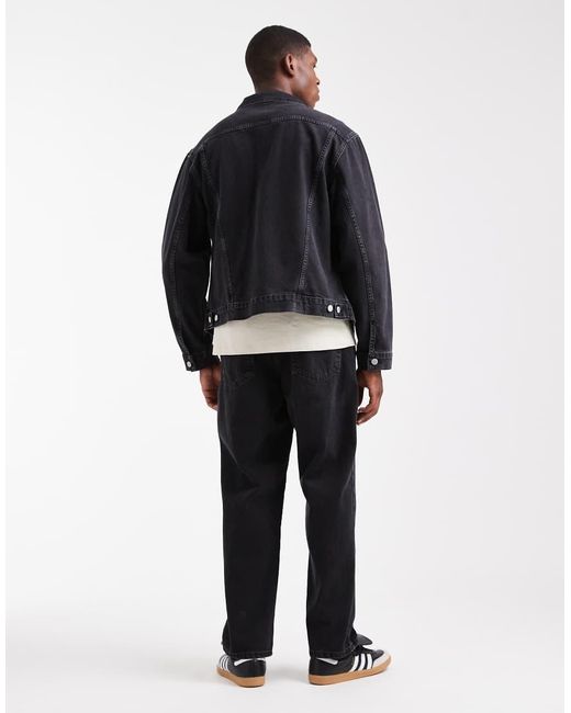 ASOS Black Co-Ord Straight Jeans for men