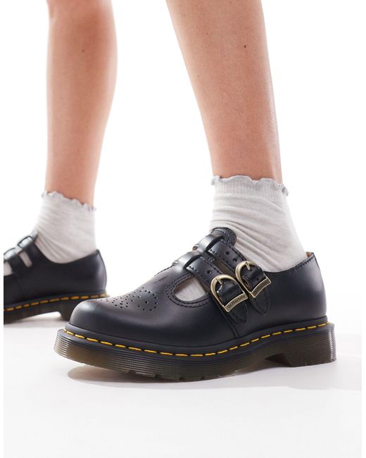 Dr. Martens Black 8065 Bex Mary Jane Shoes