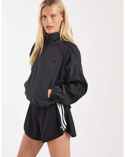 Adidas Originals Blue Adidas Originals Sport Cover-up Jacket