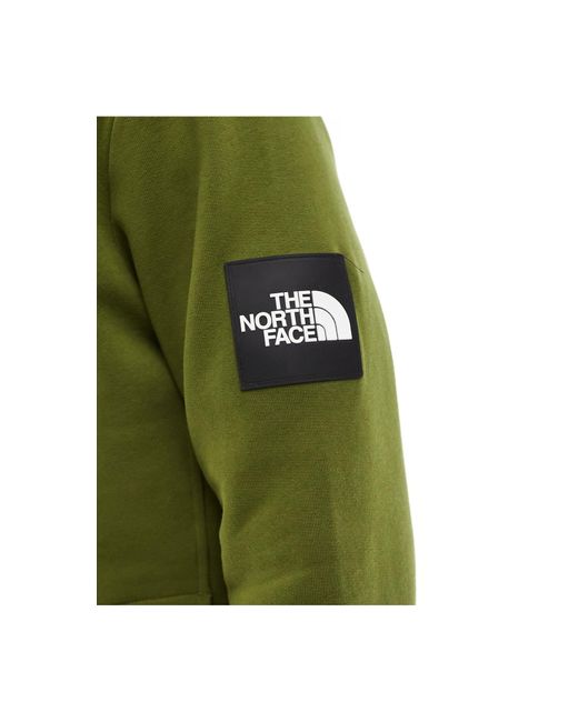 Nse alpine - felpa con cappuccio color oliva con logo di The North Face in Green da Uomo