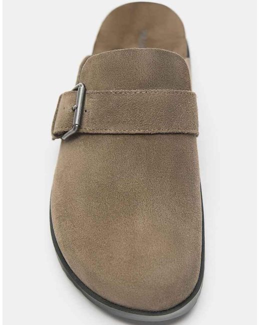 Zoccoli di Pull&Bear in Brown da Uomo