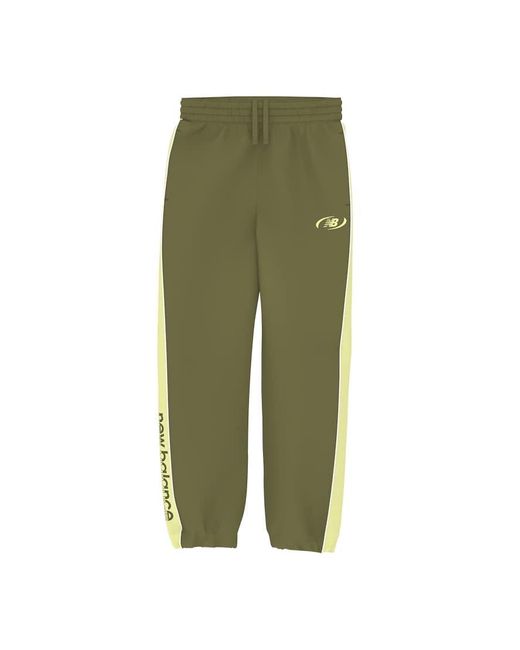 New Balance Green Trackside Woven Pant for men
