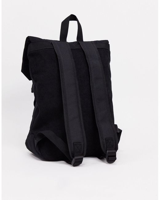Zaino a coste con baseASOS in Velluto a coste da Uomo colore Nero | Lyst