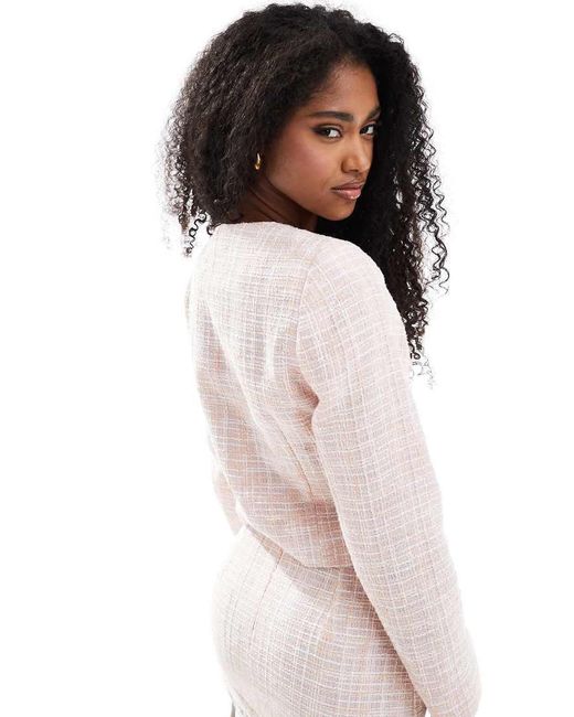 Miss Selfridge White Co-Ord Tailored Jacket