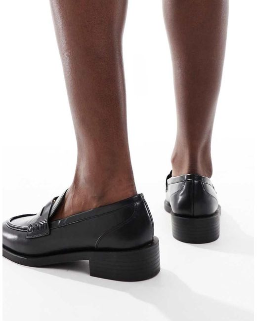 Raid White Nonnie Penny Loafers