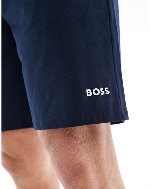 Boss – unique – shorts in Blue für Herren