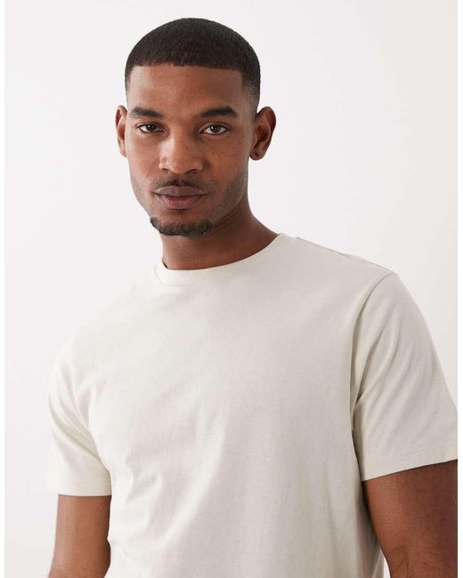 ASOS Blue Essentials Regular Fit T-shirt for men